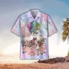 Hippie Girl Hawaiian Shirt