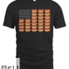 Hot Dog American Flag Patriotic T-shirt