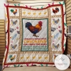 I Dream Of A World Where Chickens Can Cross Road Without Having Their Motives Questioned Quilt Blanket