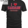 I Love Saginaw Michigan T-shirt