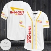 IN-N-OUT Burger White Baseball Jersey