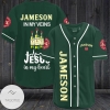 Jameson In My Veins Jesus In My Heart Baseball Jersey