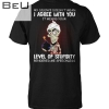Jeff Dunham My Silence Doesn't Mean I Agree With You It Means Your Level Of Stupidity Rendered Me Speechless Shirt