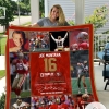 Joe Montana 16 San Francisco 49ers 13 Years Thank You For The Memories Quilt Blanket