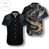 Kanagawa Dragon Hawaiian Shirt