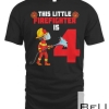 Kids Fire Truck 4th Birthday 4 Year Old Boy Toddler T-shirt