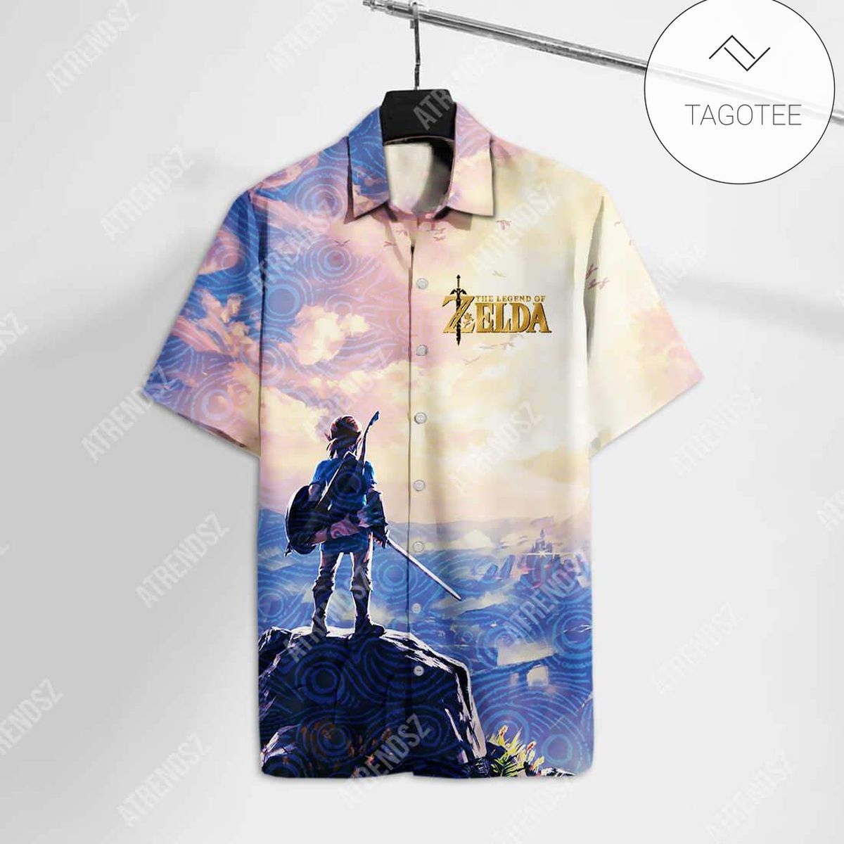 Legend Of Zelda Hawaiian Shirt Breath Of The Wild Link Hawaii Aloha Shirt