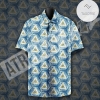 Legend Of Zelda Hawaiian Shirt Triforce Pattern Blue Hawaii Shirt