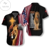 Lion And God Hawaiian Shirt