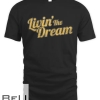 Livin' The Dream Vintage Styled Distressed  Hh220517039 T-shirt