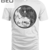 Meditation Yin Yang Qigong Peace Distressed T-shirt