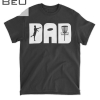 Mens Funny Disc Golf Dad Fathers Day Gift T-shirt
