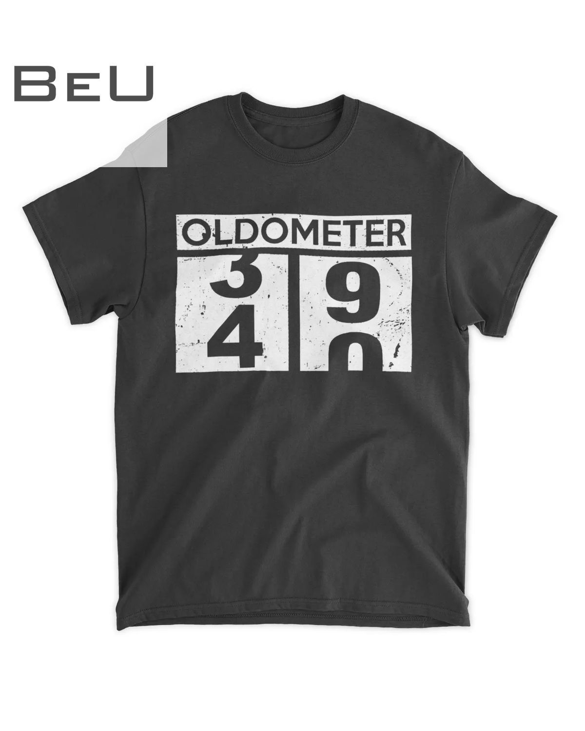 Mens Oldometer 39 40 40th Birthday Funny Men Dad Father Gifts T-shirt