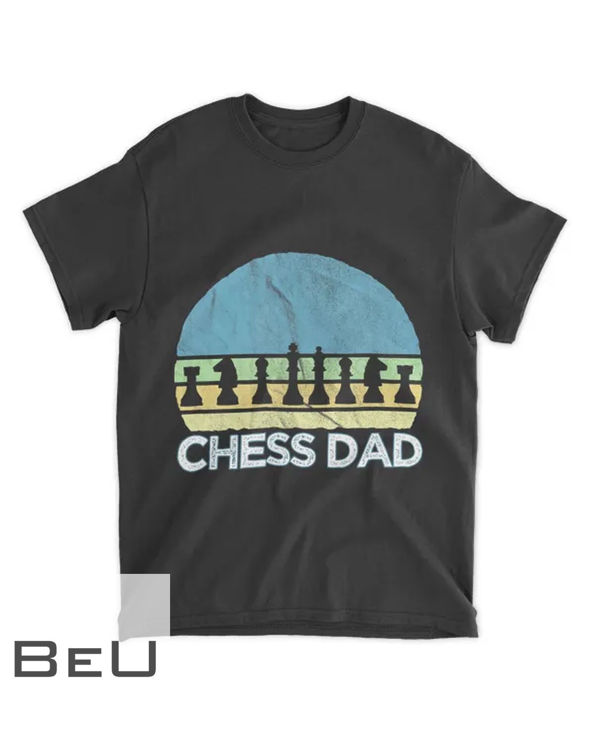 Mens Retro Vintage Chess Dad Chess Master Father S Day T-shirt