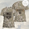 NHL Los Angeles Kings Camouflage 3D T-shirt
