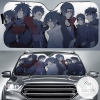 Naruto Car Sun Shade Uchiha Clan Sasuke Windshield Sun Shade Anime Car Accessories Anime Sunshade