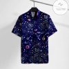 Nasa Hawaiian Shirt Ns Geometric Space And Astronomy Hawaii Tshirt Aloha Shirt