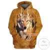 Native America T-shirt Native Wolf Head Wildlife Cosplay T-shirt Hoodie