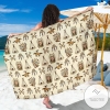 Native Indian Pattern Design Print Sarong Womens Swimsuit Hawaiian Pareo Beach Wrap