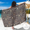 Native Indian life Design Print Sarong Womens Swimsuit Hawaiian Pareo Beach Wrap