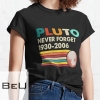 Never Forget Pluto Retro Style Funny Space Science Classic T-shirt