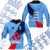 New Balance Natwest England Cricket Blue Hoodie
