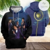 New Edition Under The Blue Moon Album Cover Hoodie