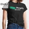 New Palm Angels Sprayed Print Logo Classic T-shirt