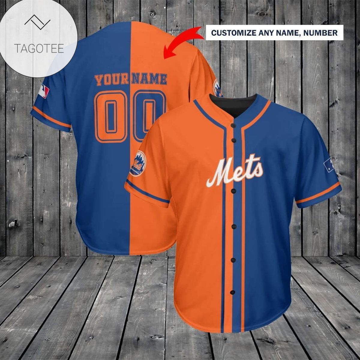 New York Mets 117 Jersey - Premium Jersey Shirt - Custom Name & Number Jersey - Mlb Jersey