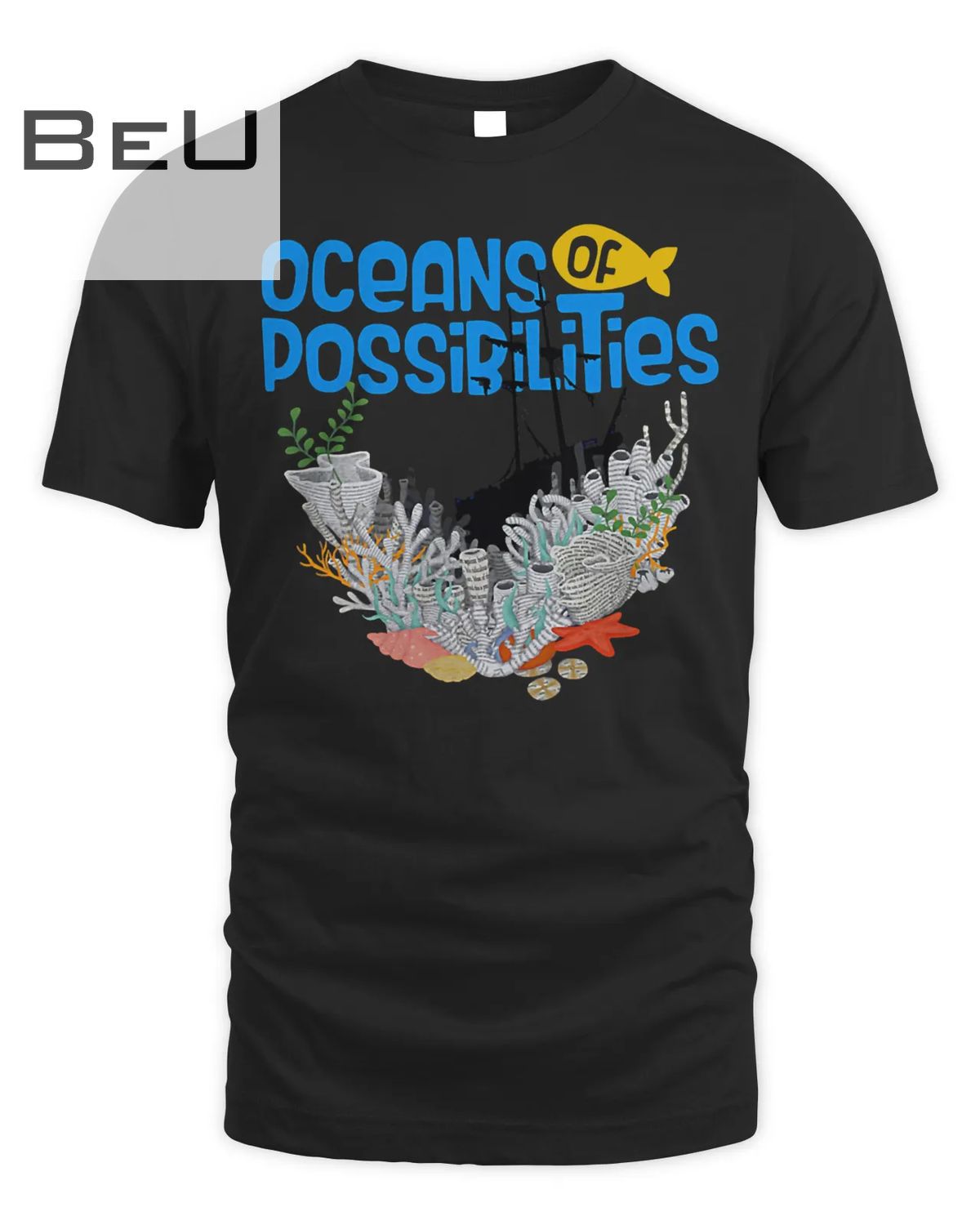 Oceans Of Possibilities Summer Reading 2022 Librarian Life T-shirt