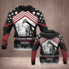 Oilfield Man Black And Red Graphic Hoodie