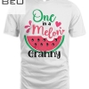 One In A Melon Granny Summer Fruit Family Watermelon B-day T-shirt