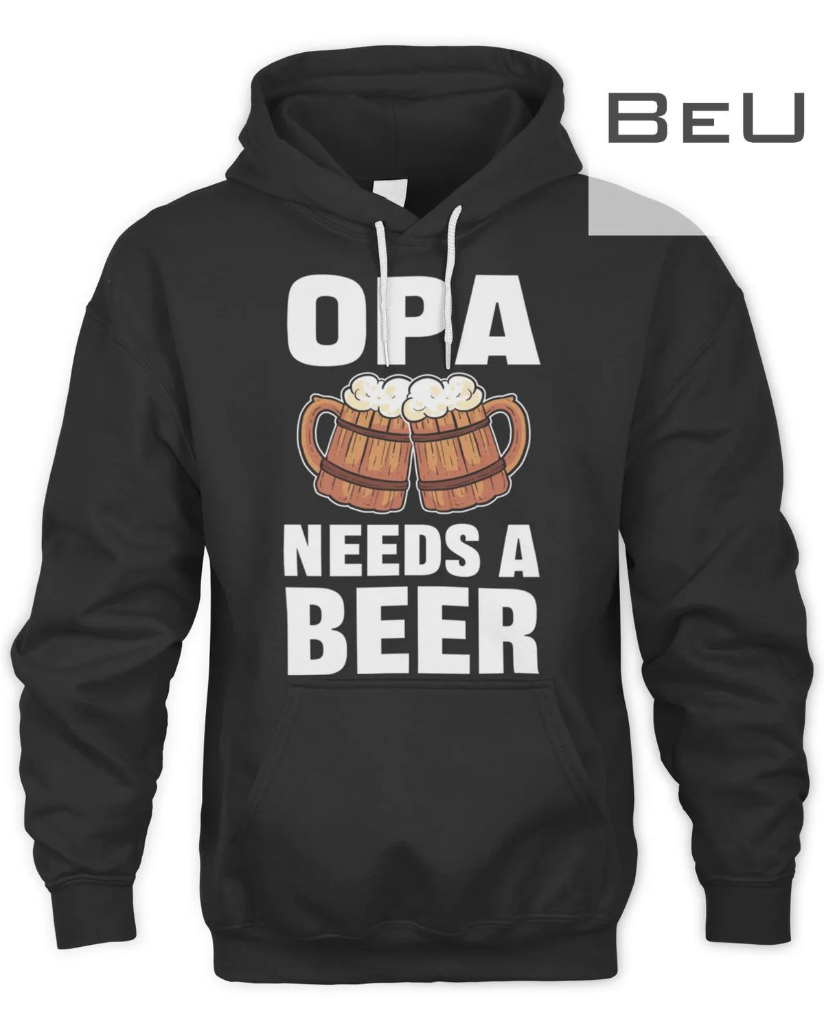 Opa Needs A Beer - Beer Drinking Grandpa T-shirt