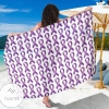 Pancreatic cancer Pattern Print Sarong Pancreatic cancer Hawaiian Pareo Beach Wrap