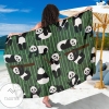 Panda Pattern Print Sarong Panda Hawaiian Pareo Beach Wrap
