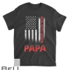 Papa Man Myth Legend Vintage For Mens Dad Father T-shirt