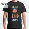 Peace And Love Classic T-shirt