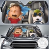 Peanuts Car Sun Shade Linus van Pelt Snoopy Windshield Sun Shade