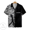Personalized Golfer Zebra Pattern Golf Custom Hawaiian Shirts