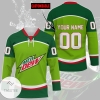 Personalized Mtn Dew Custom Hockey Jersey