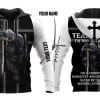 Personalized Name I Am On Team Jesus I Am Not Religious Hoodie