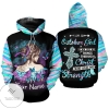 Personalized Name I Can Do All Things Through Christ October Girl Hoodie