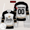 Personalized Peet's Coffee Custom Hockey Jersey