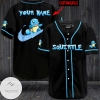 Personalized Squirtle Baseball Jersey