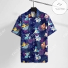 Pokemon Hawaiian T-shirt Pkm Pika Magikarp Hawaii Aloha Shirt