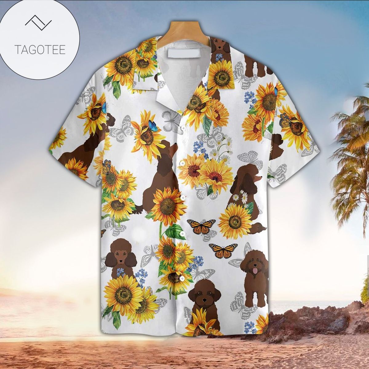 Poodle Aloha Shirt Perfect Hawaiian Shirt For Poodle Lover