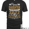 Proud Daughter Of A 2022 College Graduate -Mother Graduation Premium T-shirt