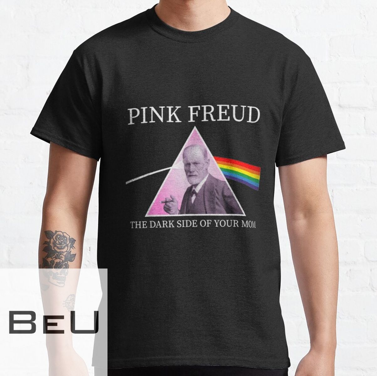 Psychology Freud Pink Dark Side Of The Mom Freudian Classic T-shirt