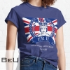Queen Elizabeth Ii Platinum Jubilee 70 Years With Union Jack Classic T-shirt