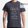 Rainbow Flag Assorted Prints Gay Pride Design With Extra White Text T-shirt